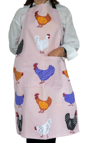 Apron - Bright Hens