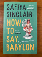 Sinclair, Safiya - How to Say Babylon (Trade Paperback)
