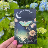 Happily Plants Pin - Luna Moth Pin
