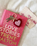 Felt Heart Keychain - Red