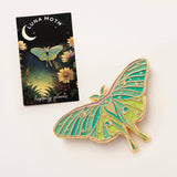 Happily Plants Pin - Luna Moth Pin