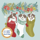 Christmas Card Wallet - Cheeky Puppies