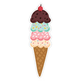 Die Cut Bookmark- Ice Cream Cone