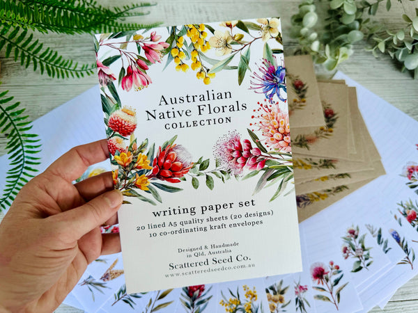 Letter Writing Set - Australian Native Floral