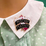 Mischief And Mayhem Lapel Pin