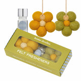 Felt Flower Fresheners - Australian Countryside