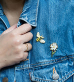 Happily Plants Pin - Flower Daisy