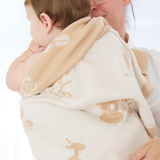 Pram Knitted Blanket - Australiana