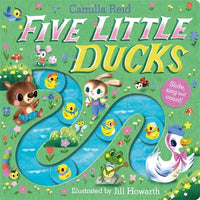 Board Book - Slide Sing and Count - Five Little Ducks
