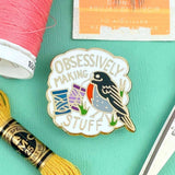Jubly Umph Lapel Pin - Obsessively Making Stuff