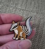 Patch Press Pin - Aus Numbat (gold metal)