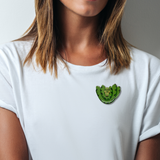 Selatan Brooch - Green Tree Python