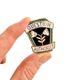 Jubly Umph Lapel Pin - Question Authority