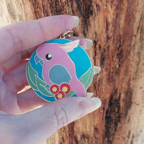 Patch Press Keychain - Galah