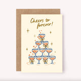 LSS Card - Cheers to Forever