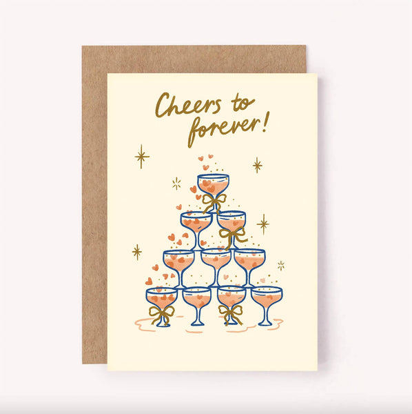 LSS Card - Cheers to Forever