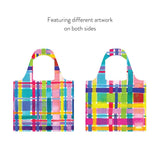 RO Reusable Shopping Bag - Rainbow Gingham