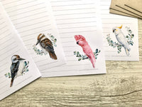 Letter Writing Set - Australian Birds