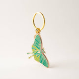 Bag Charm - Luna Moth