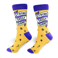 Jubly Umph Large Socks - Strong Sassy Sweary