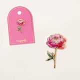 Happily Plants Pin - Flower Peony