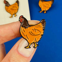 Paw Generation Enamel Pin - Chicken