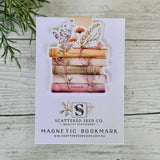 Magnetic Bookmark - Spring Floral Books