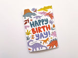 Greeting Card - Happy Birthday Dinosaurs