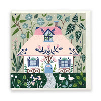 FW Card - Pink Cottage