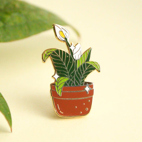 Occasionalish Pin - Peace Lily