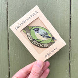 Embroidered Patch - Bird Noticer