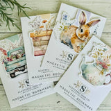 Magnetic Bookmark - Spring Floral Books
