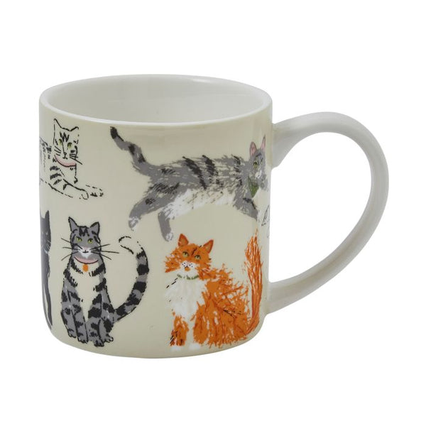 Ulster Weavers Bone China Mug - Feline Friends