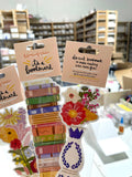 Die Cut Bookmark- Wildflowers