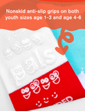 Pals Socks Kids Sml - Milk & Cookies
