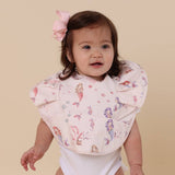 Frill Snuggle Bib - Mermaid