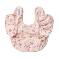 Frill Snuggle Bib - Cherry Blossom
