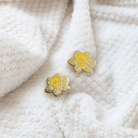 Occasionalish Earrings - Yellow Daffodil