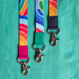 Lanyard - RO x Lordy Dordie Rainbow Pink