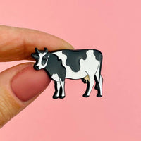 Paw Generation Enamel Pin - Cow