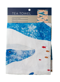 Tea Towel - Whale