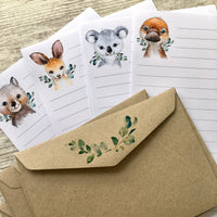 Letter Writing Set - Australian Animals