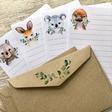 Letter Writing Set - Australian Animals