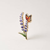 Happily Plants Pin - Butterfly & Lavender