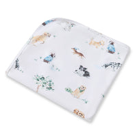 Jersey Wrap & Beanie Set - Dog Park