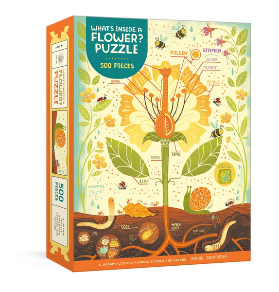 500 Pc Jigsaw - What's Inside a Flower