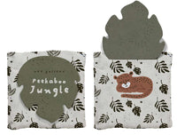 Cloth Book - Wee Gallery Peekaboo Jungle