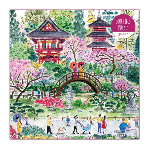 300 Pc Puzzle - Galison - Michael Storrings Japanese Tea Garden