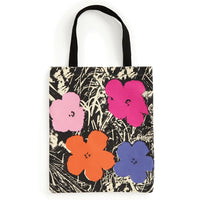 Tote Bag - Andy Warhol Flowers