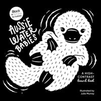 Board Book - High Contrast Aussie Water Babies